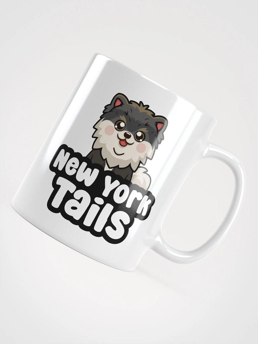 Mocha's New York Tails White Mug product image (4)