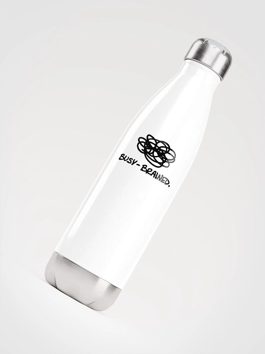 BUSY-BRAINED stainless steel water bottle product image (4)