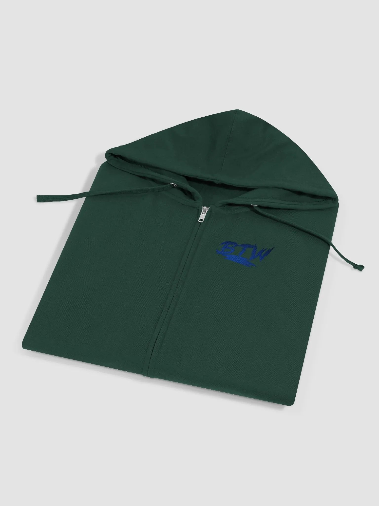 BTW Mens fleece zip up hoodie product image (15)