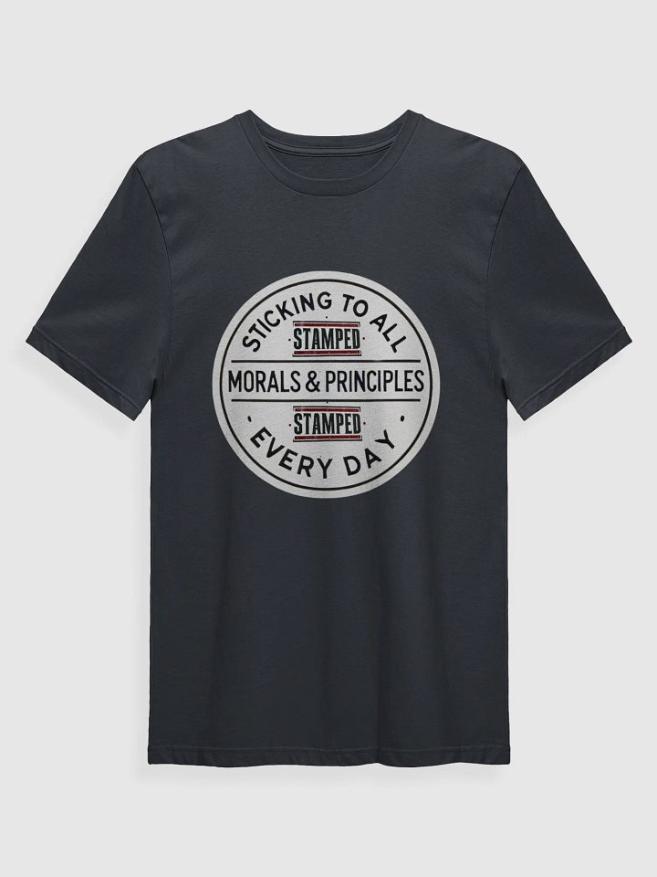 Stamped Morals & Principles T-Shirt product image (7)