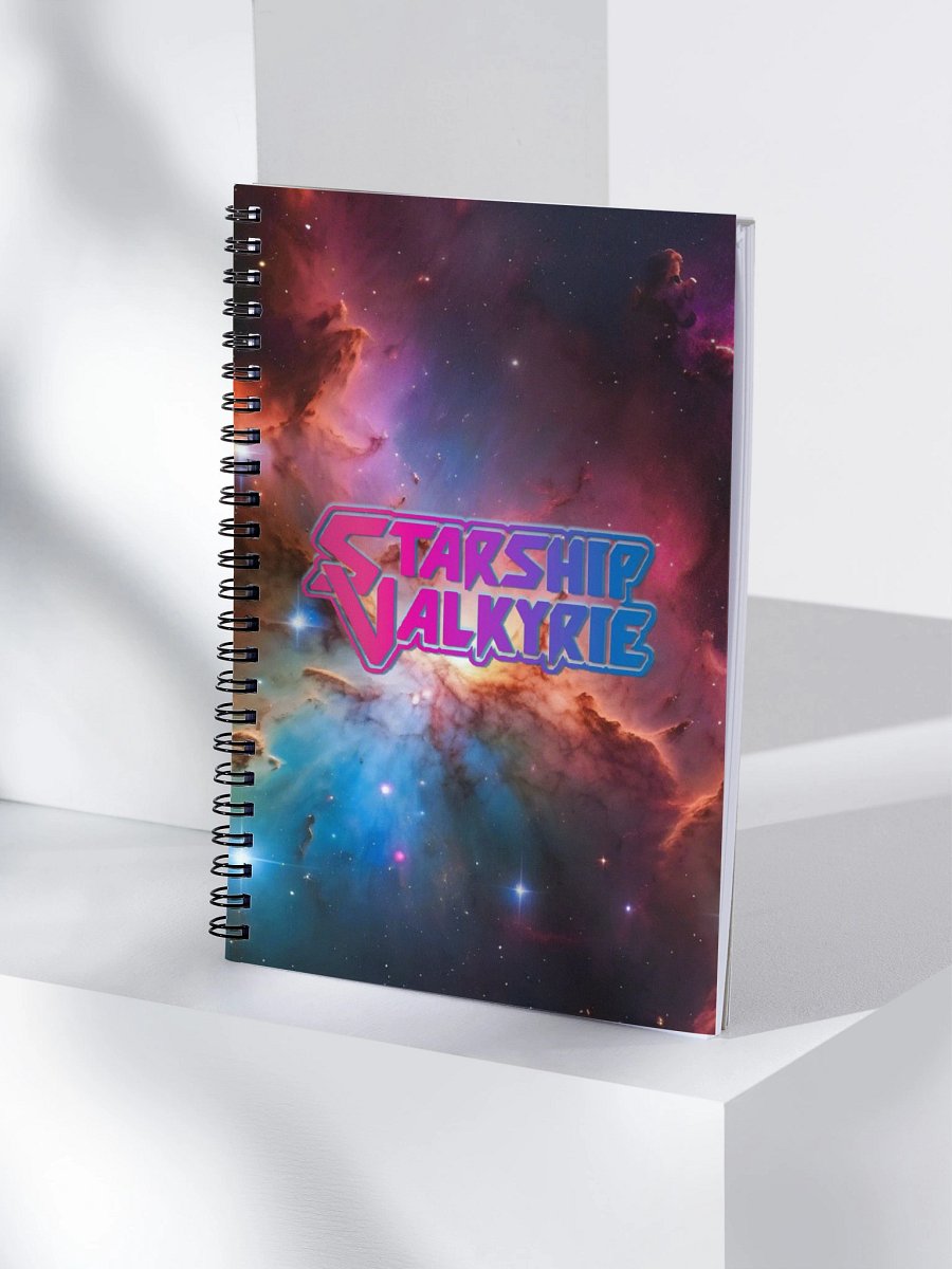 Starship Valkyrie Bi Pride SSV Logo Nebula Notebook product image (4)