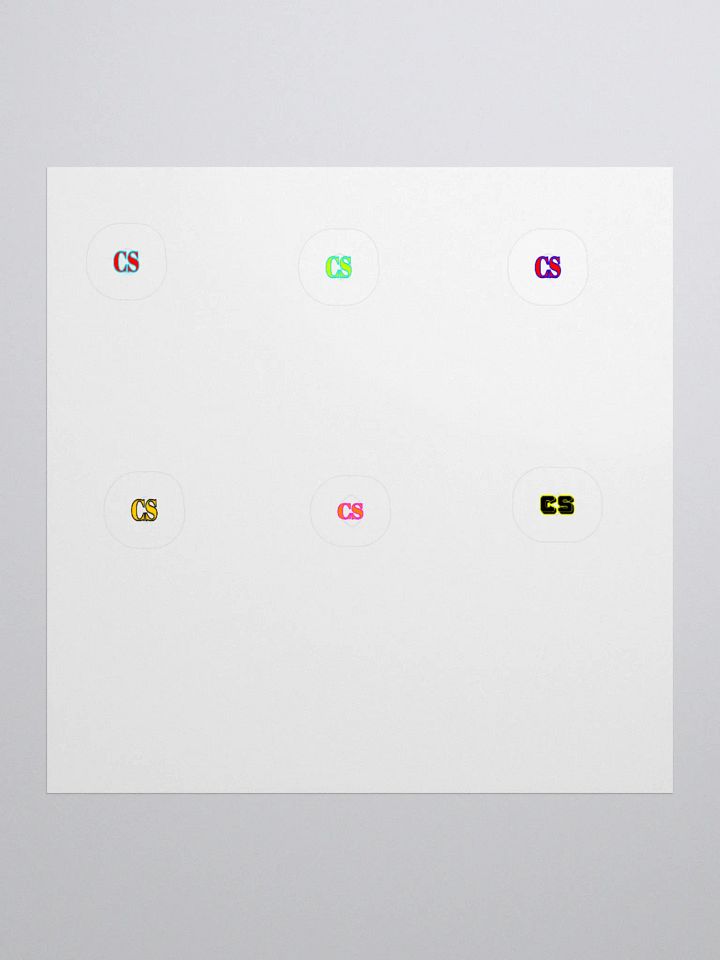 CS Stickers 6PK product image (1)