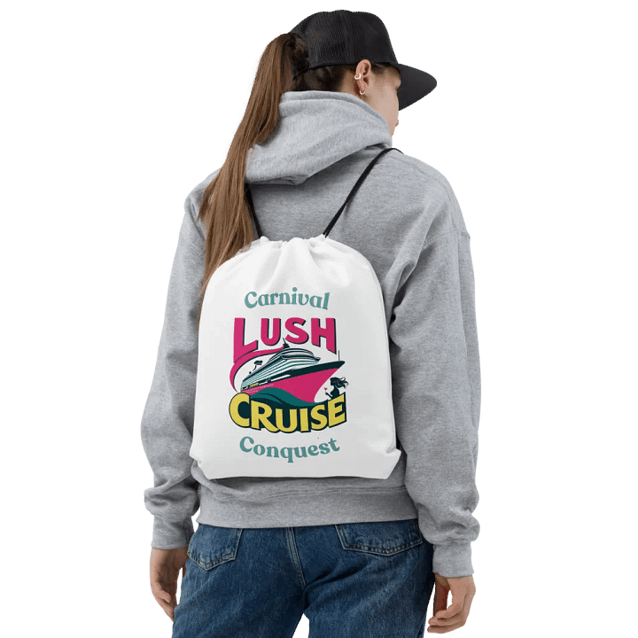 LUSH CRUISE All-Over Drawstring Adventure Bag product image (2)