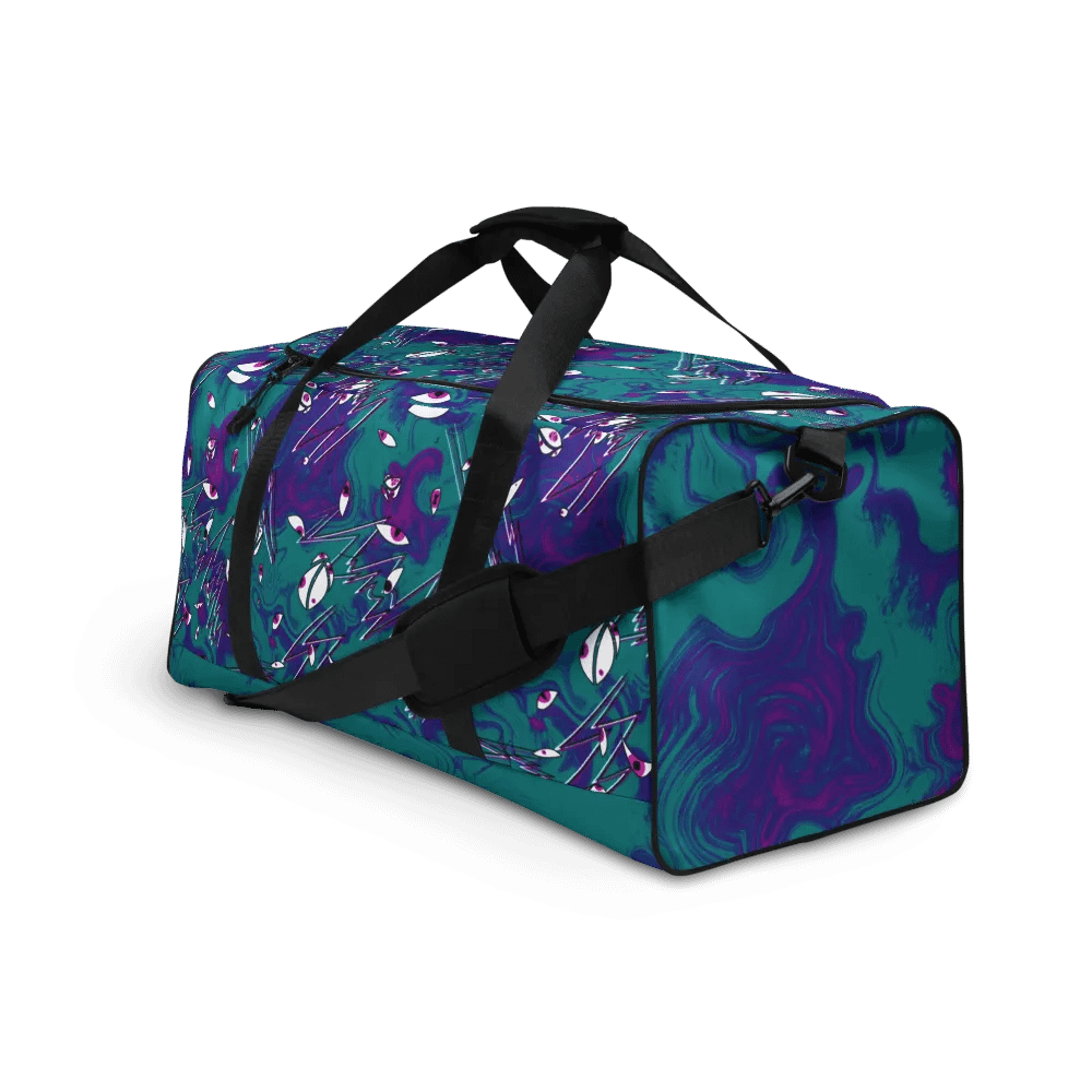Eyes and Lightning Magic Duffle Bag (Overdose Colours) product image (4)