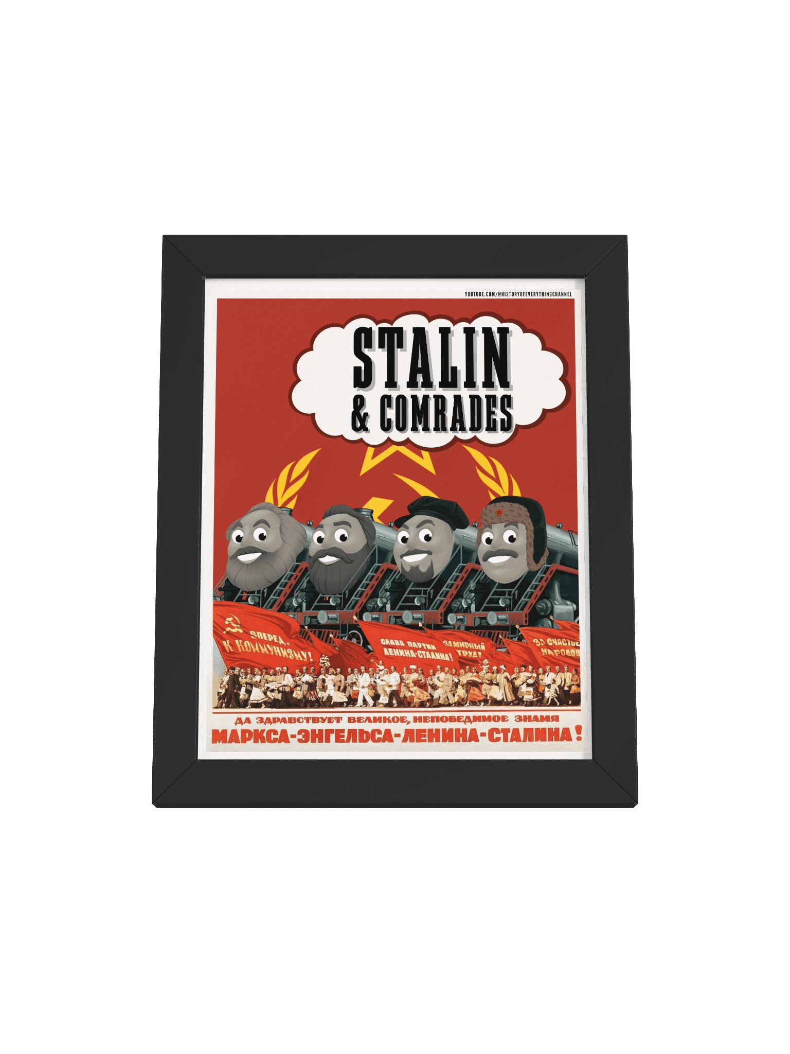 Stalin & Comrades Poster (Framed) product image (1)