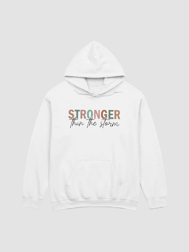 STRONGER than the storm Classic Hoodie product image (1)
