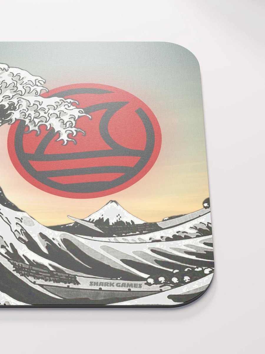 Red Sun Wave Mousepad - Small product image (4)