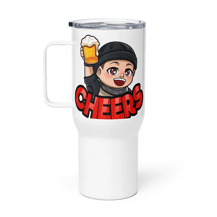 Sarge Cheers Emote Travel Mug product image (1)