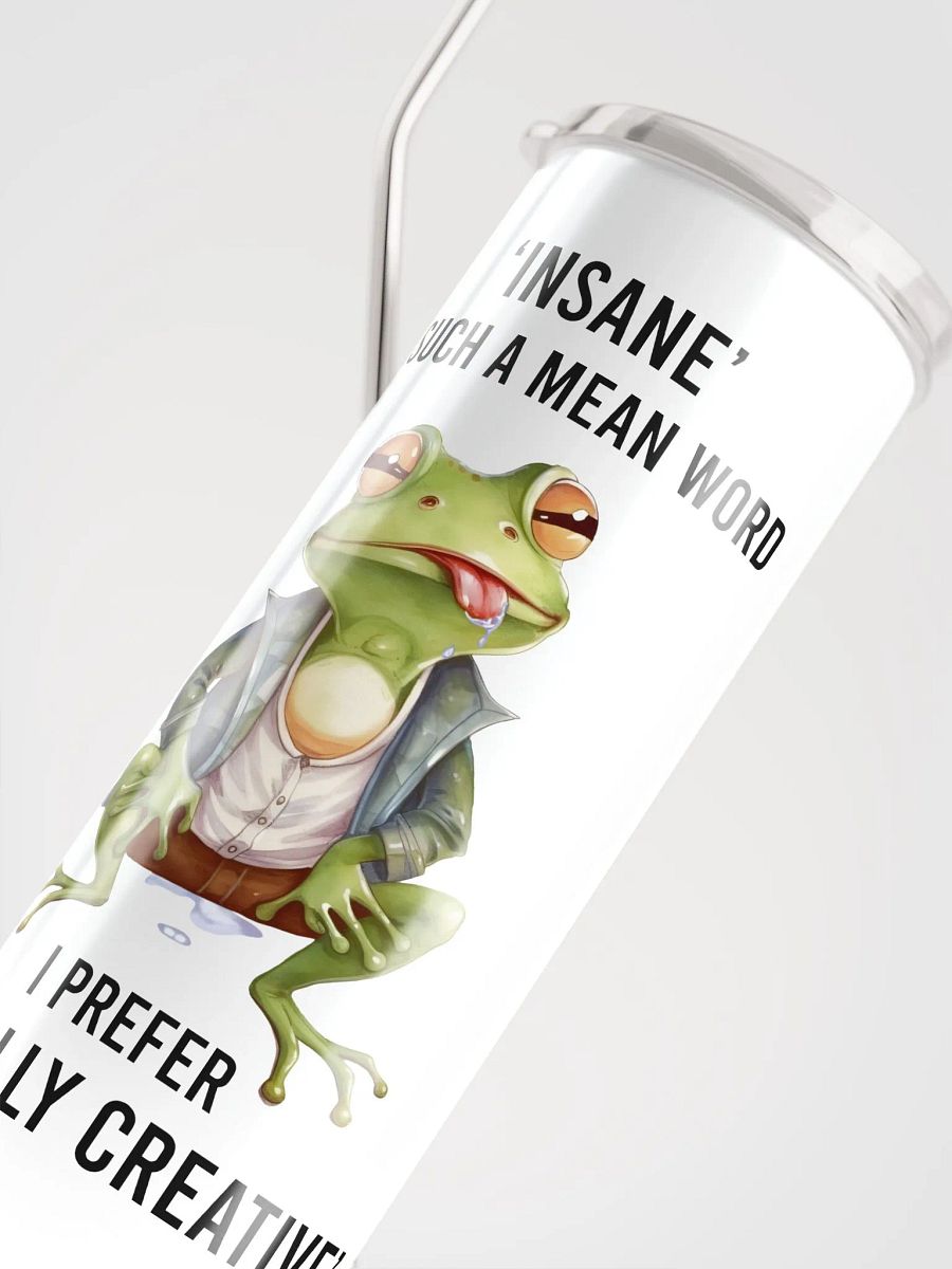 Mentally Creative Frog Tumbler: Embrace Your Unique Perspective! product image (6)