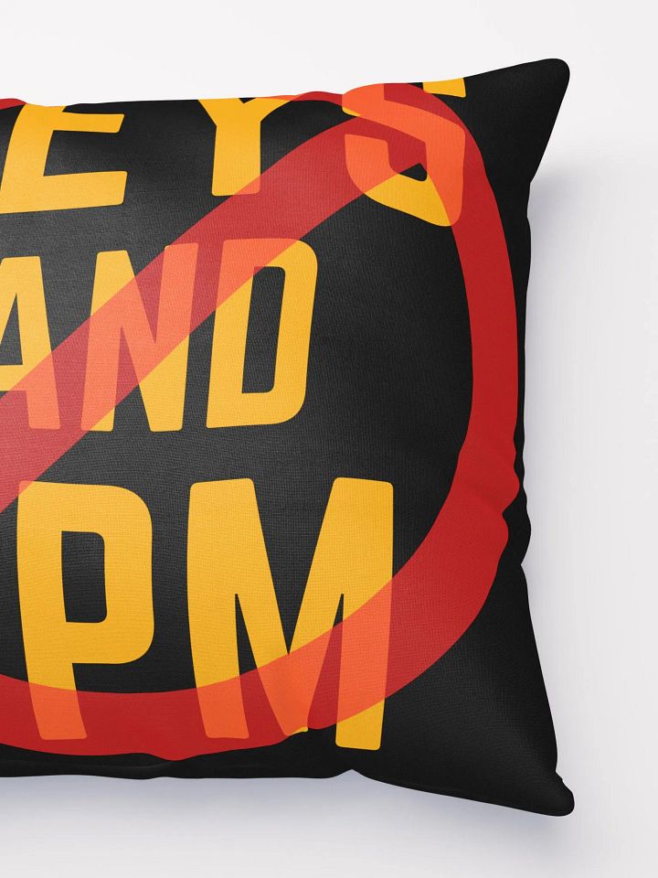 Say NO to Chris' KEYS N BPM - Single Design Pillow product image (2)