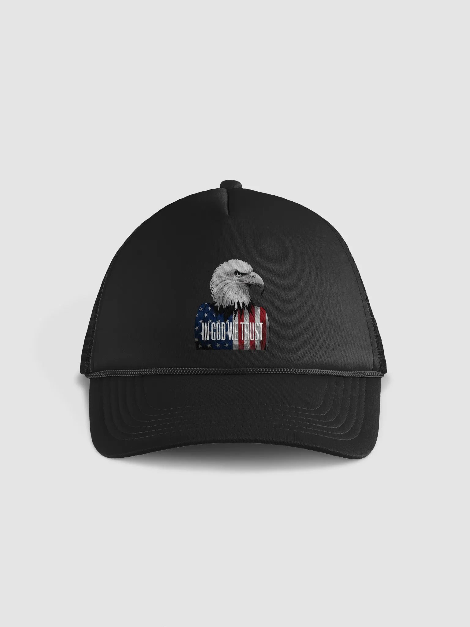 Patriotic Eagle Foam Trucker Hat product image (1)