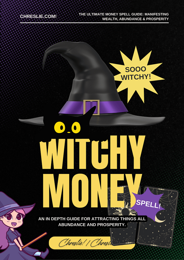 The Ultimate Money Spell Guide: Manifesting Wealth, Abundance & Prosperity product image (1)