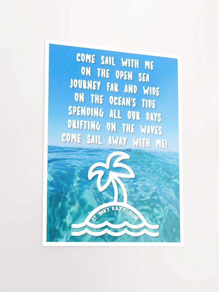 Come Sail With Me (Poster) product image (1)