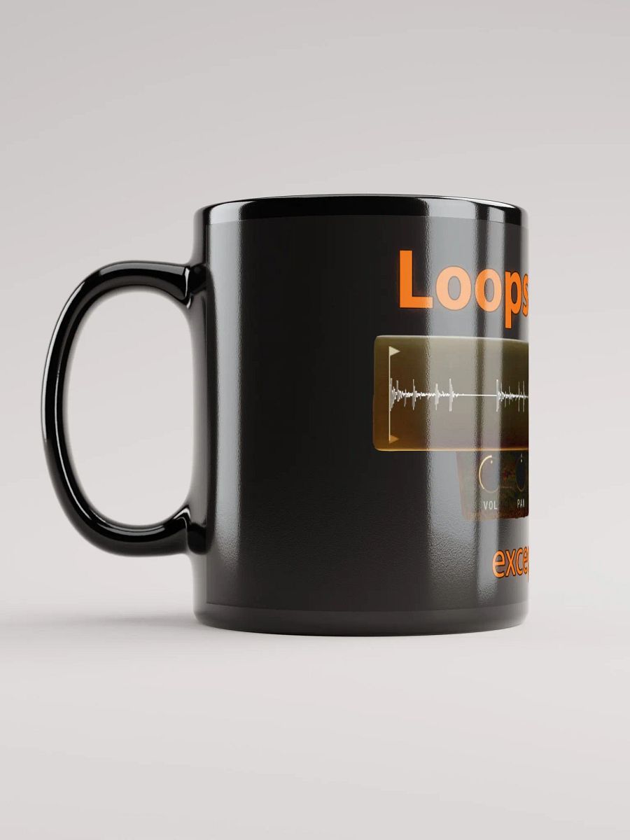 Loops are bad! Black Coffee cup product image (6)