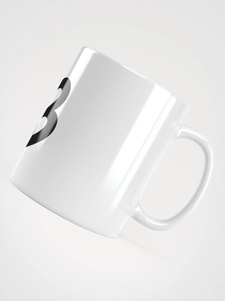 AB Logo: White Glossy Mug Edition product image (8)