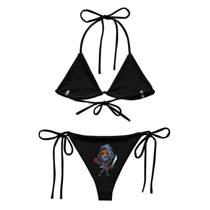 NinjaSpidey Black String Bikini product image (2)