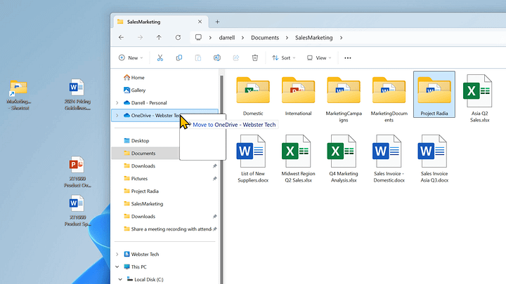 Shift from using local folders to OneDrive - Workout card product image (2)