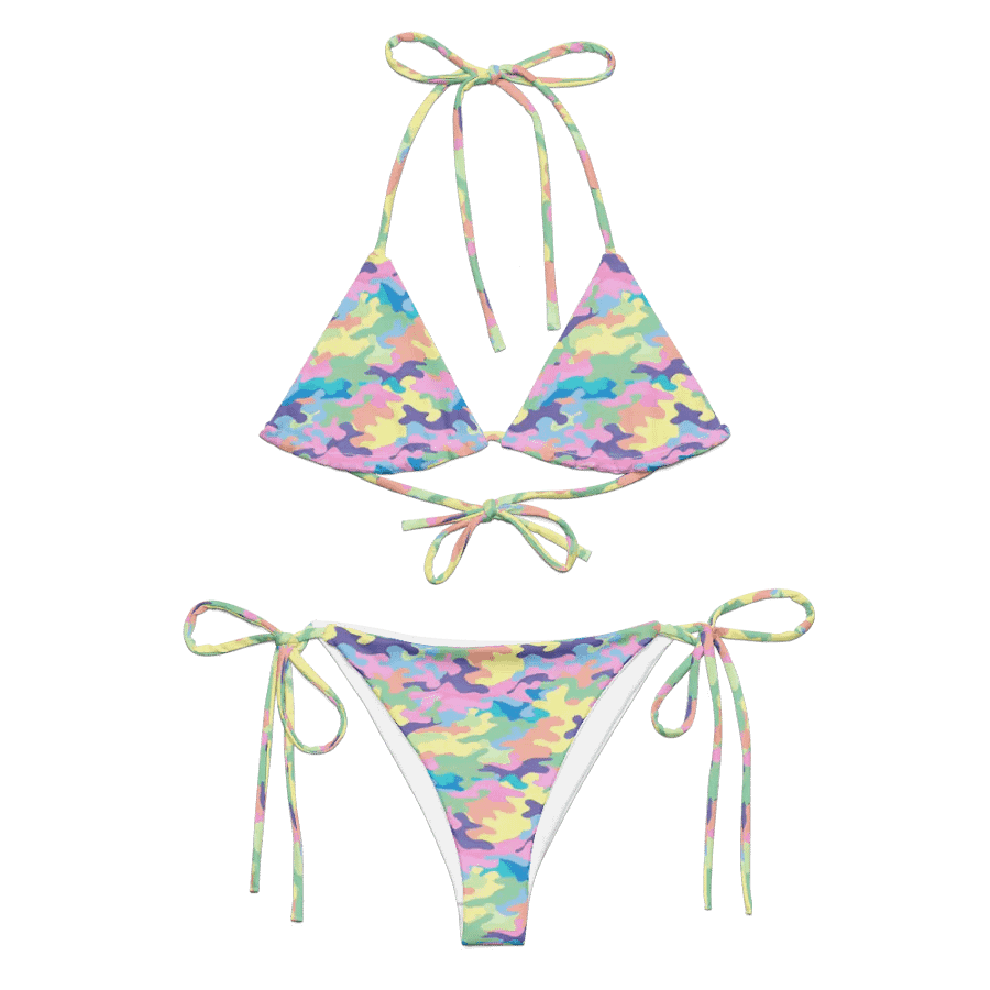 Pastel Camouflage Bikini Set product image (3)