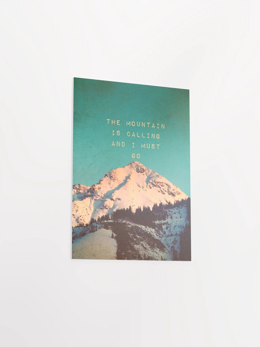 Mountain Calling Matte Poster product image (35)