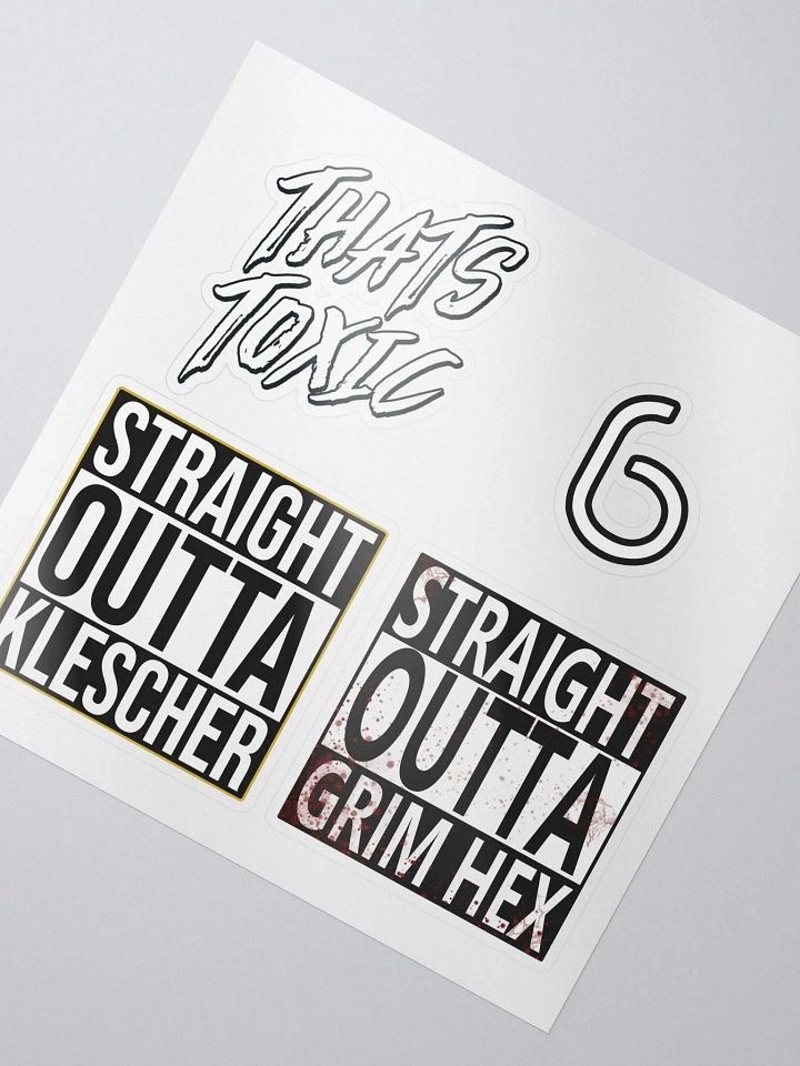 Straight Outta Stickers product image (2)