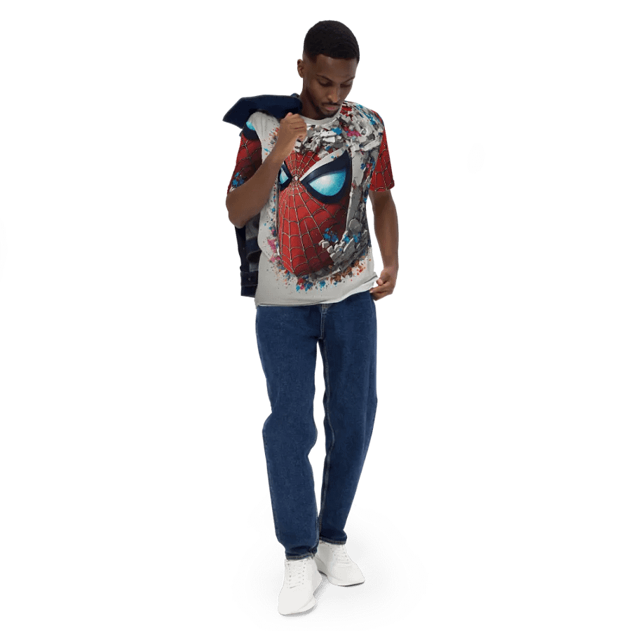 Spiderman Mask T shirt product image (5)
