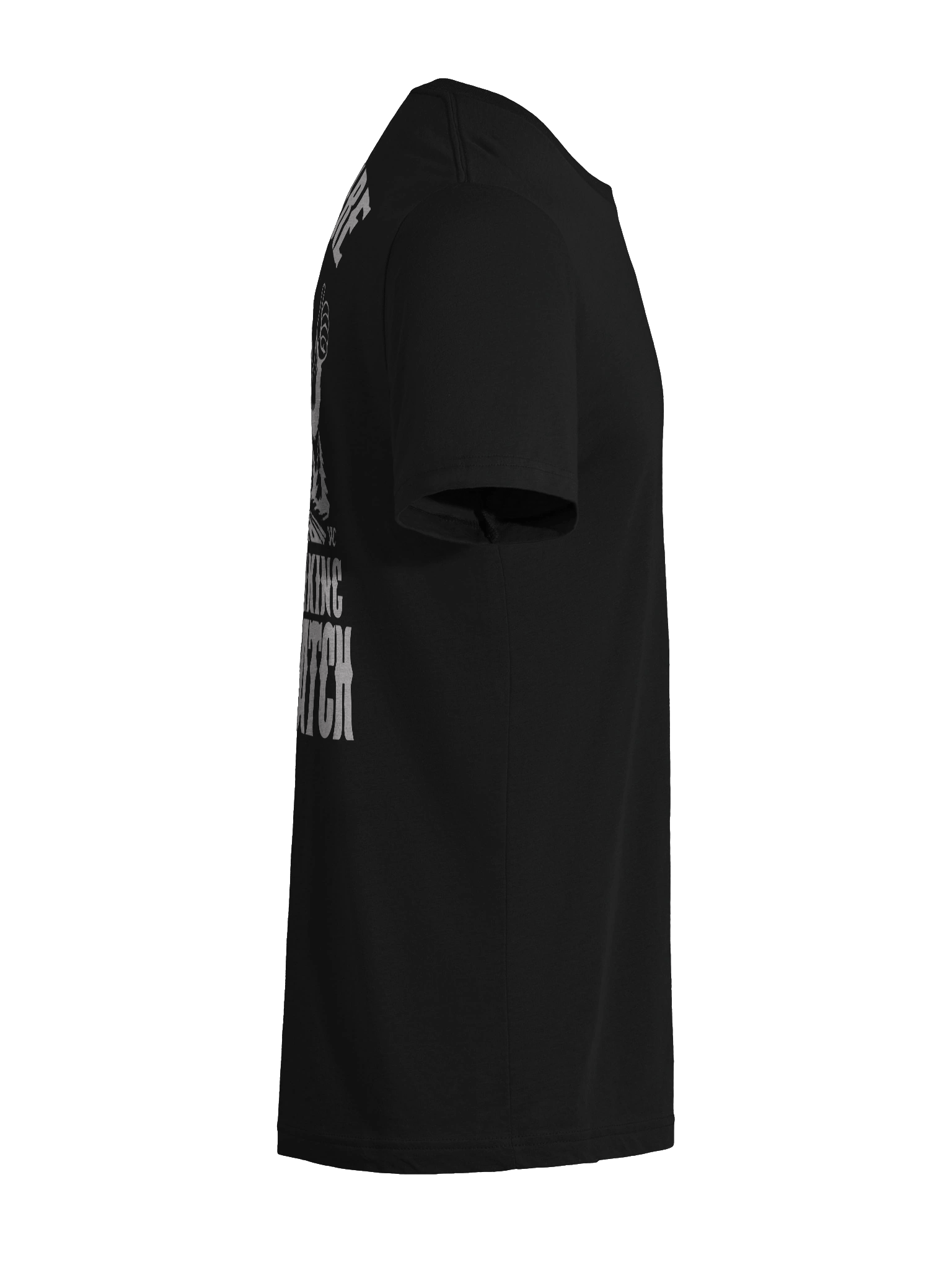 Beware of Hitchhiking Sasquatch Black T-Shirt product image (12)