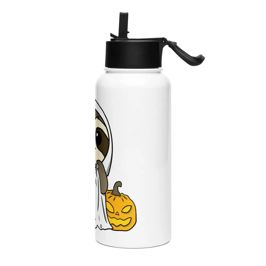 Stainless Steel Water bottle With Straw - Ghost product image (3)