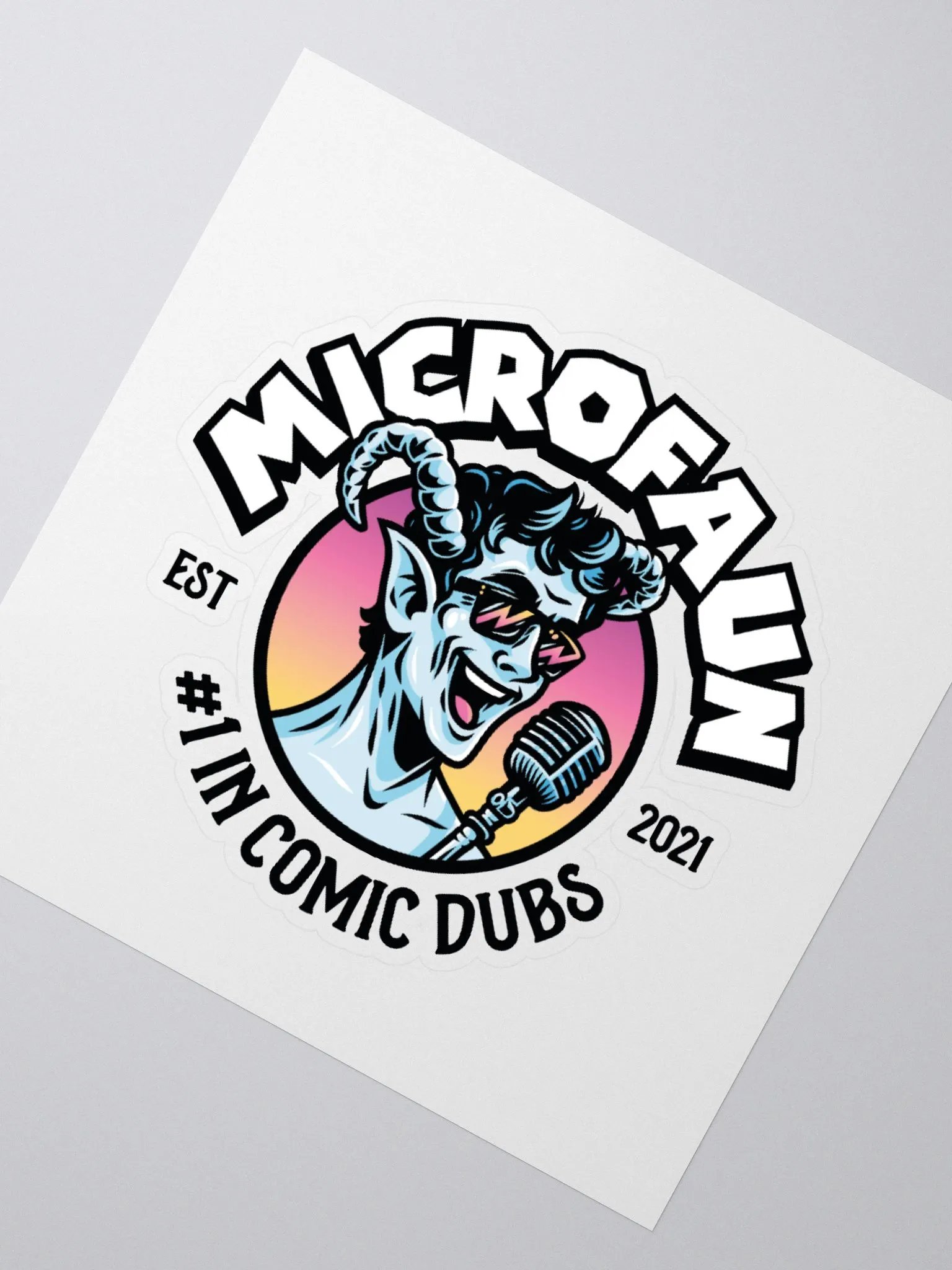 Microfaun FULL Logo - Sticker product image (4)
