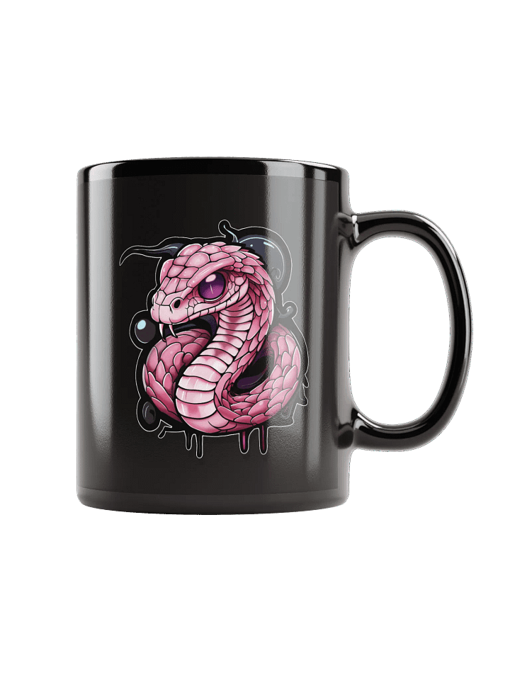 Hiss Off Black Ceramic Mug - No Words product image (1)