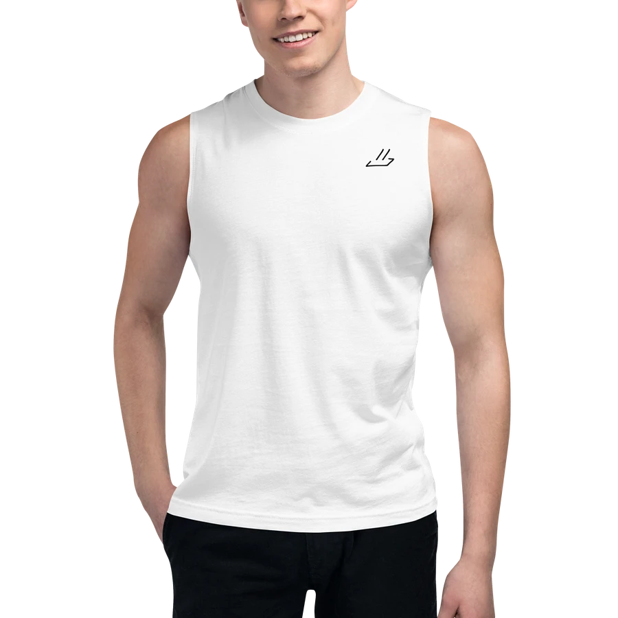 Nice. Athletics Muscle Tank (White) product image (5)