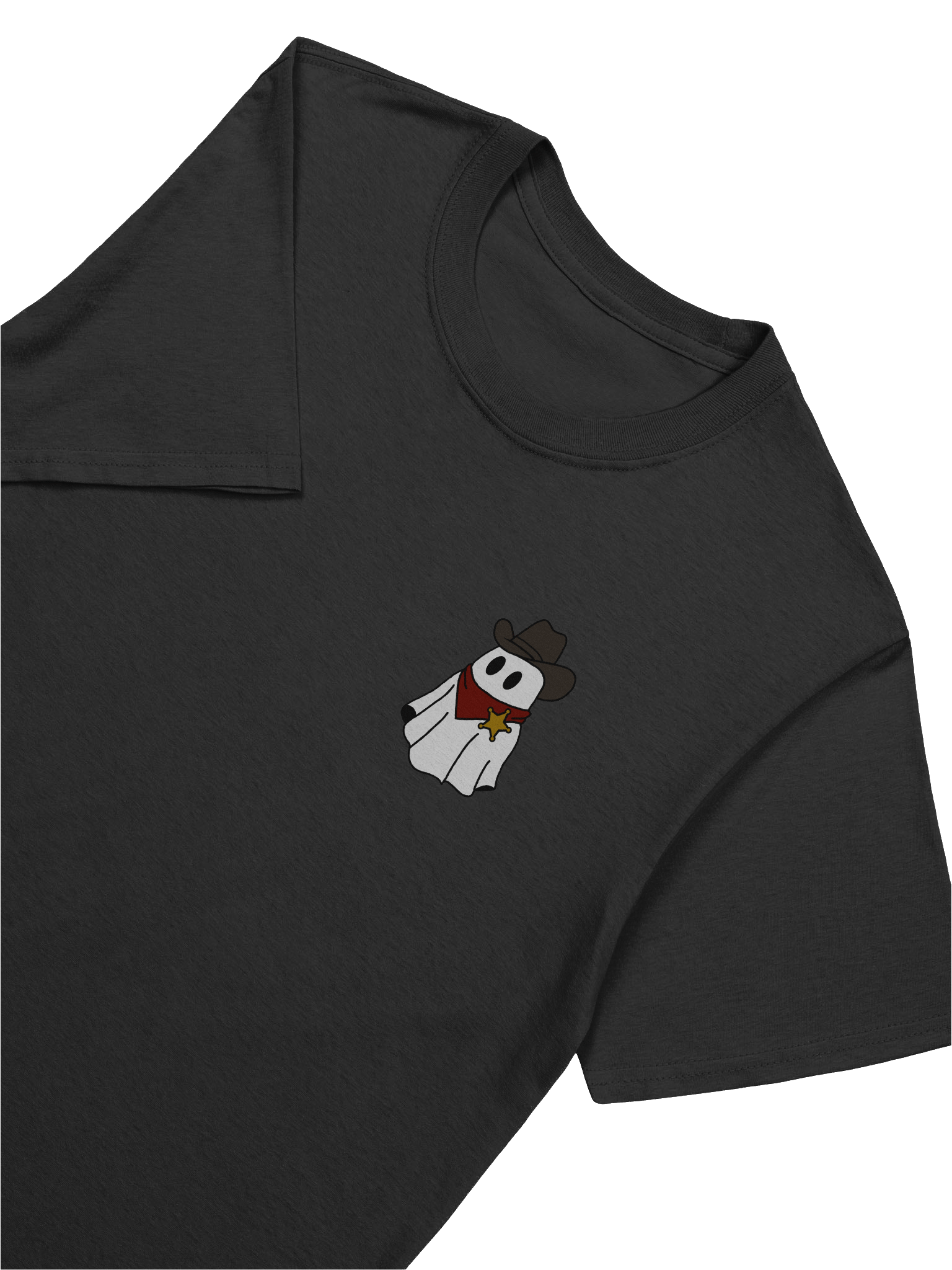 Halloween '25 Unisex Softstyle Ghost Cowboy T-Shirt product image (7)