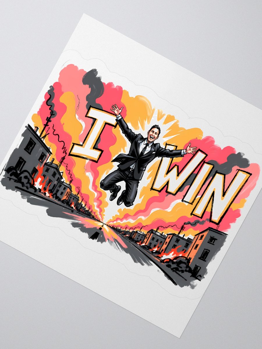 Triumphant Explosion Art Print – Urban Victory Sticker product image (5)