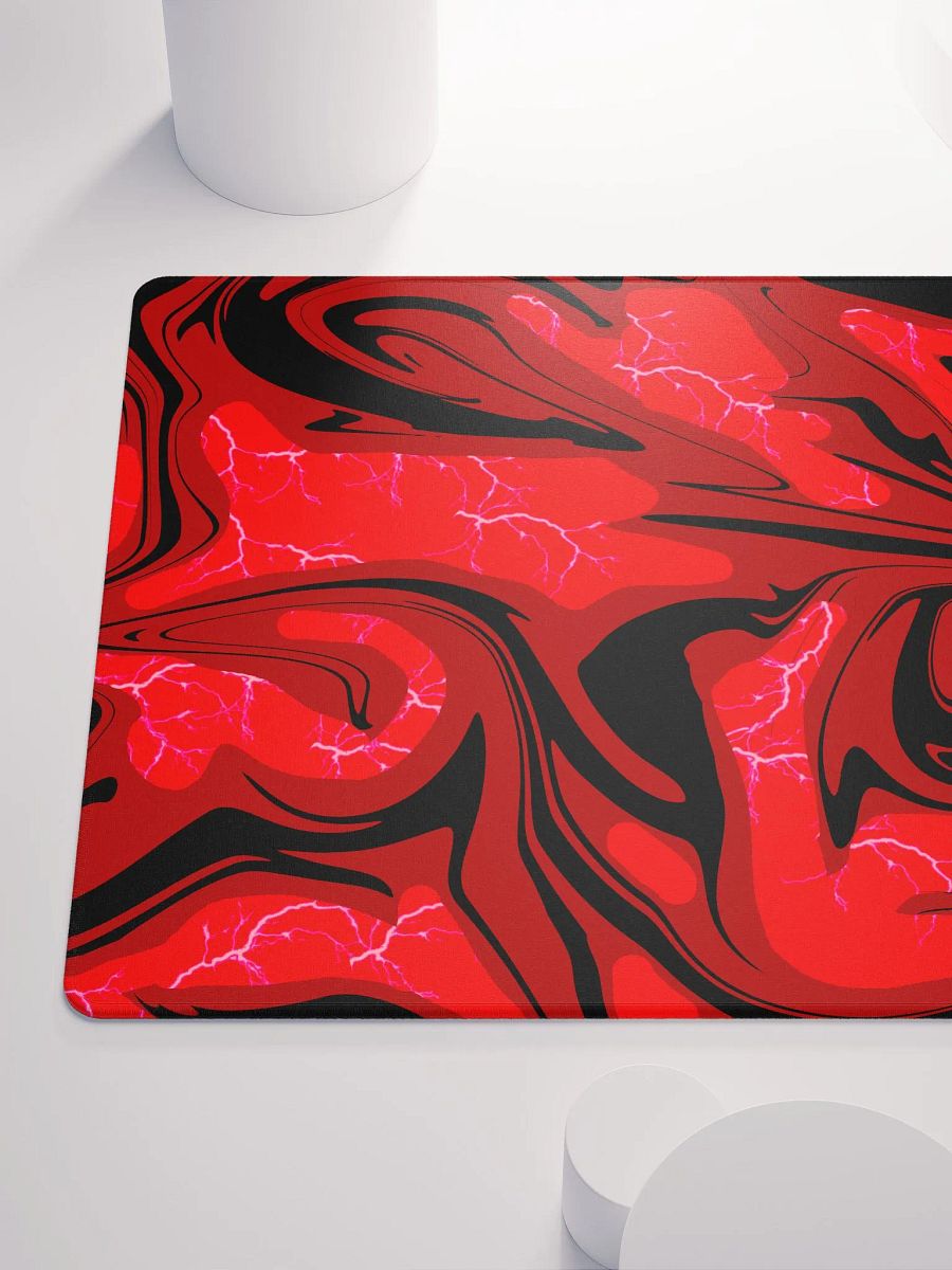 Black x Red Mouse Pad product image (6)