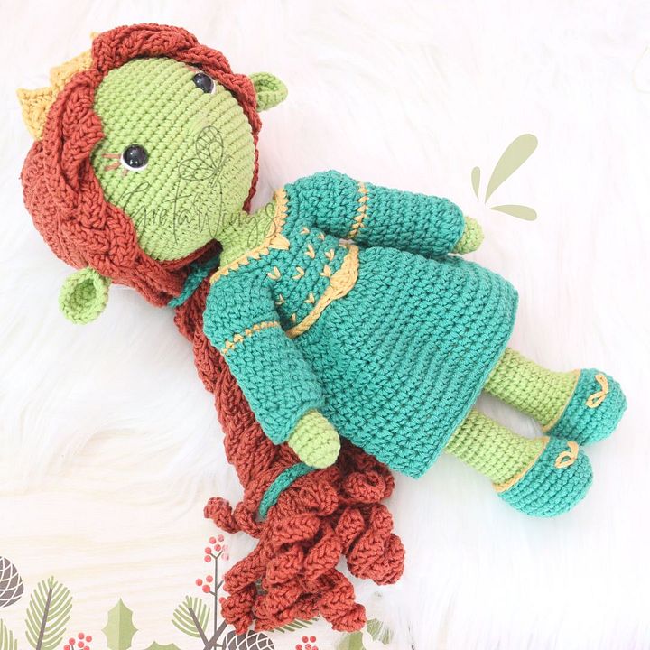 Princess Fiona Amigurumi Pattern (Digital Download) product image (2)