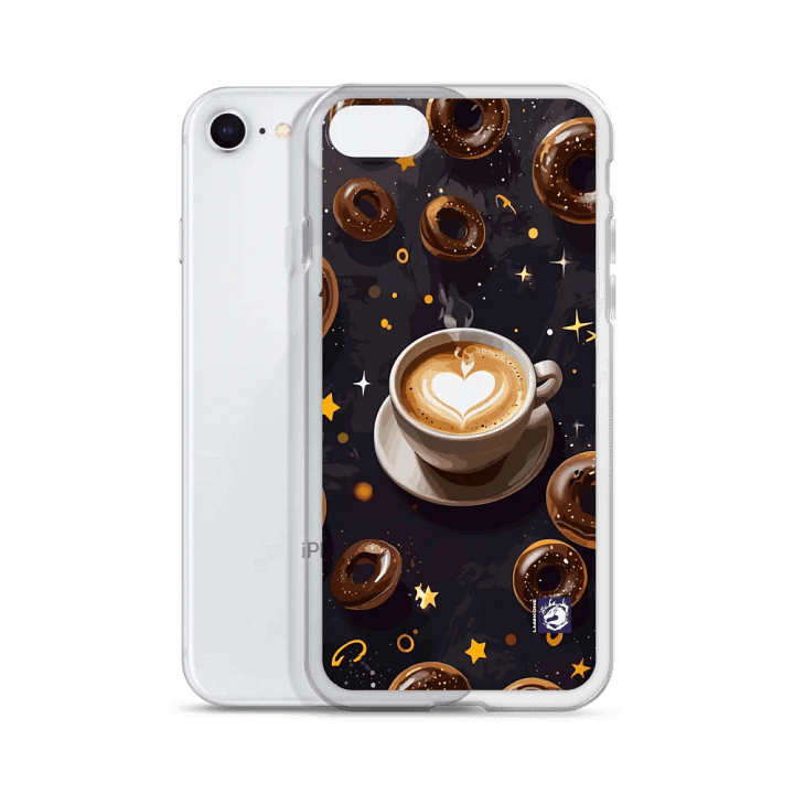 Whimsical Coffee and Donuts iPhone Case product image (51)