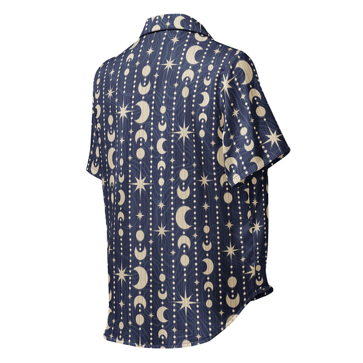 Celestial Dreams - Stars and Moons Women's Pajama Top product image (2)