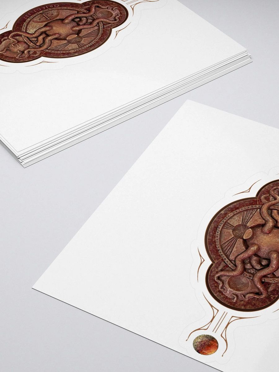 The Seal of Oedoria in sticker form product image (3)