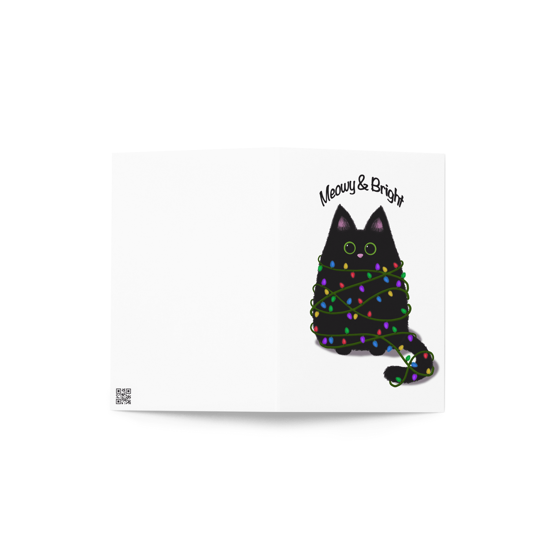 MEOWY & BRIGHT greeting CARD product image (2)