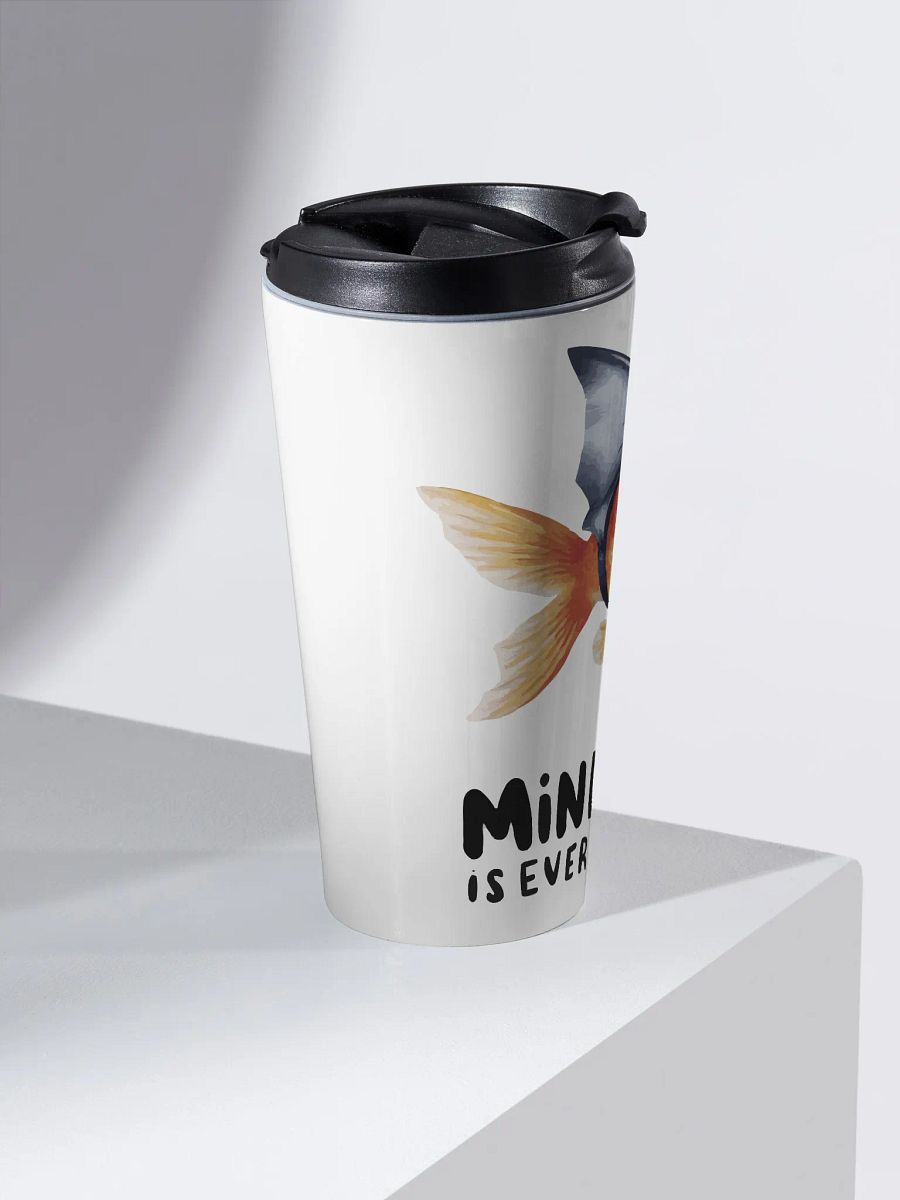 Shark-Fin Goldfish Stainless Steel Travel Mug product image (2)