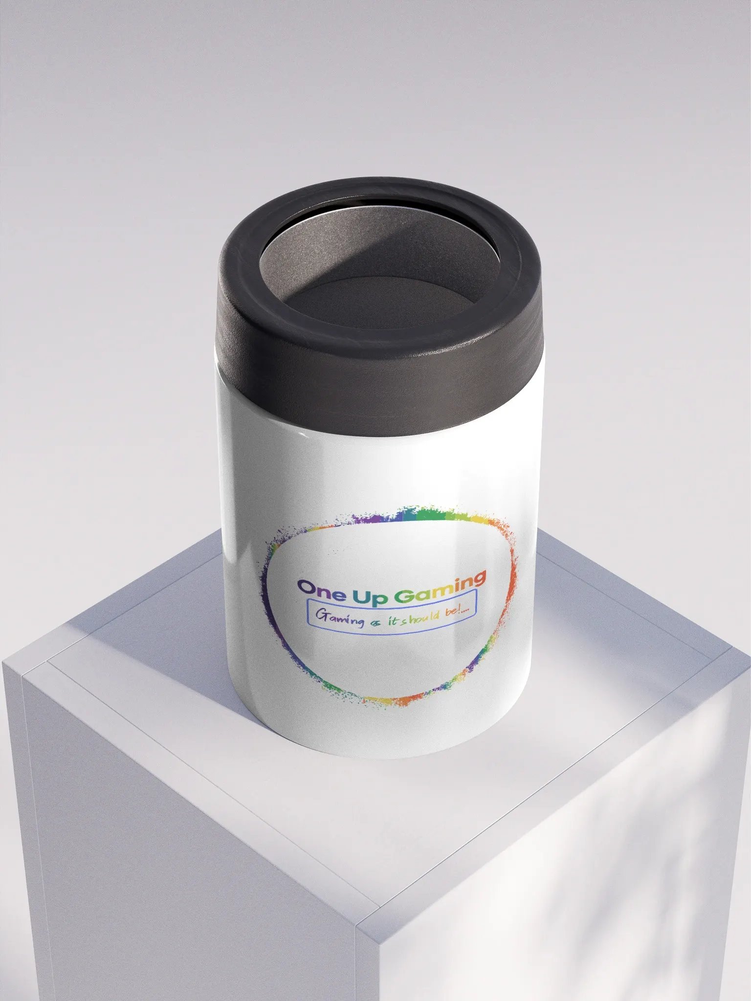 OUG Rainbow Logo Stainless Steel Koozie product image (3)
