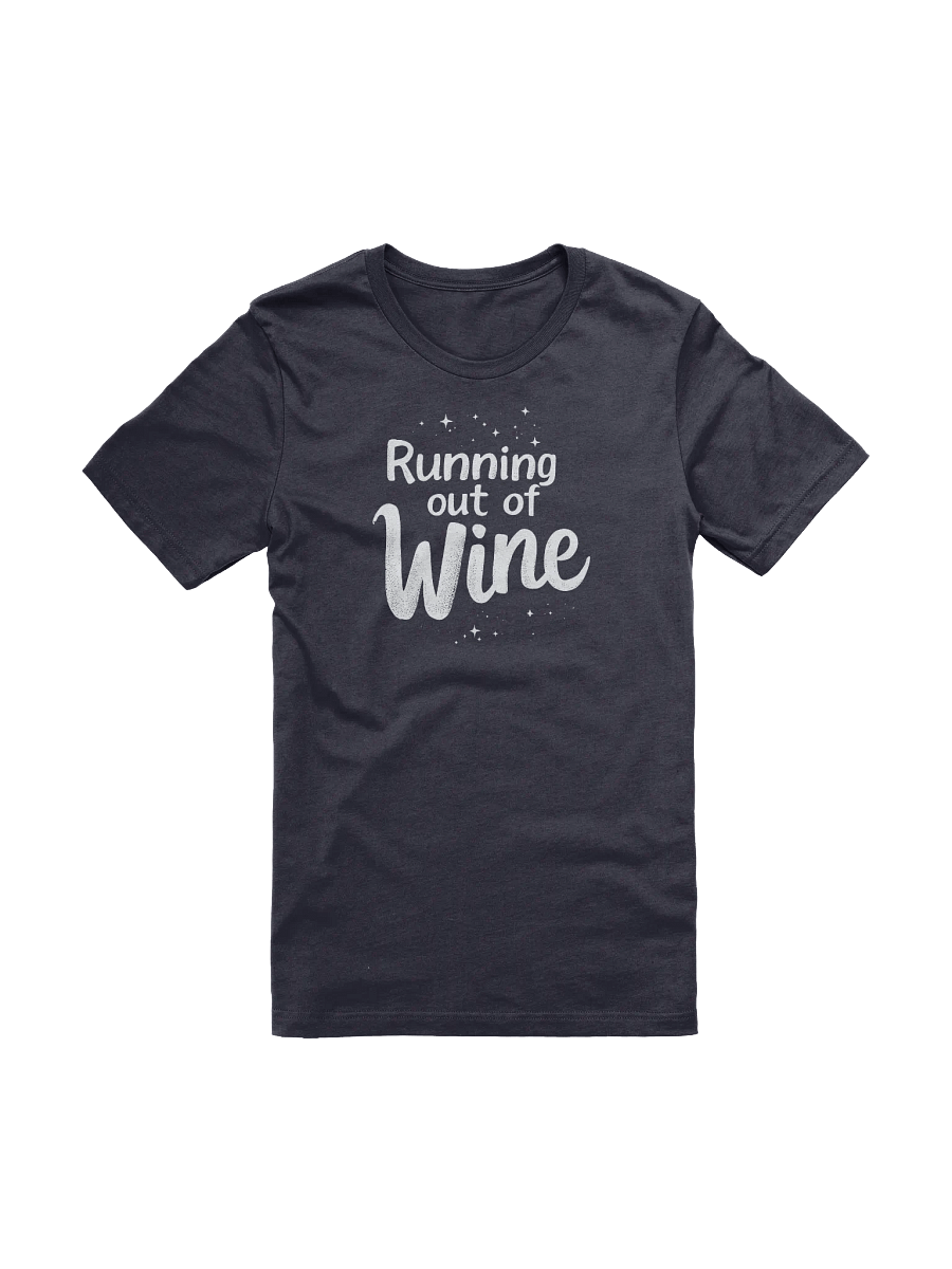 "Running Out of Wine" Starry Graphic T-Shirt product image (34)