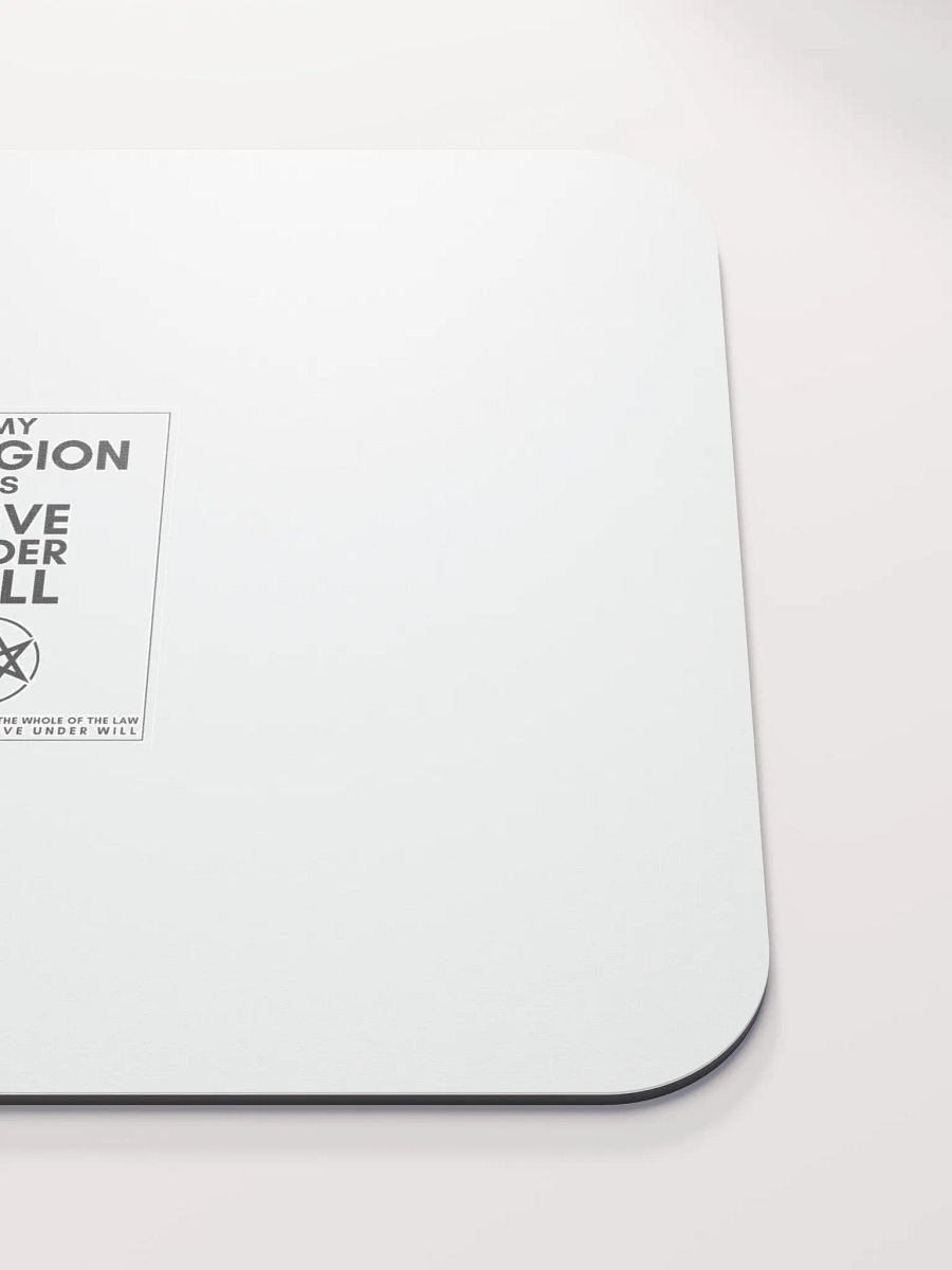 Pad Mouse ”Love under Will” (Aliester Crowley) product image (5)