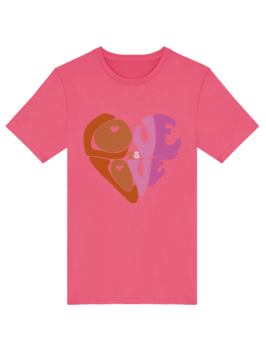 Lesbian Love is Love big print tee product image (5)