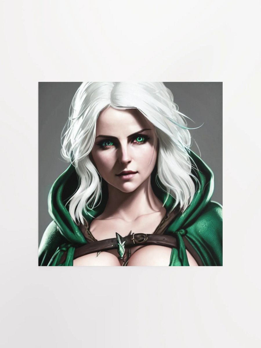 Emerald Guardian Matte Poster product image (1)