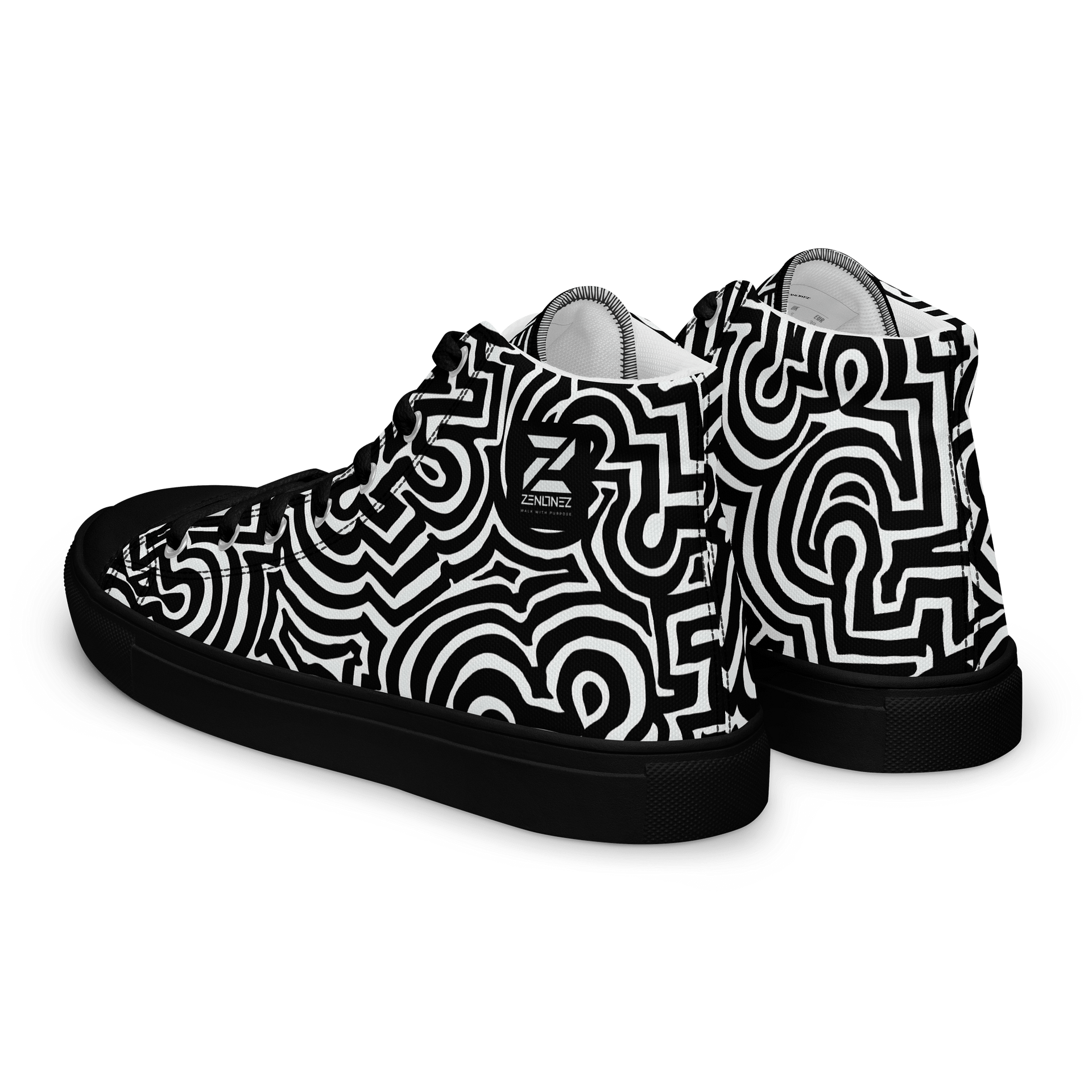 Optical Allusion Women's High Tops product image (8)