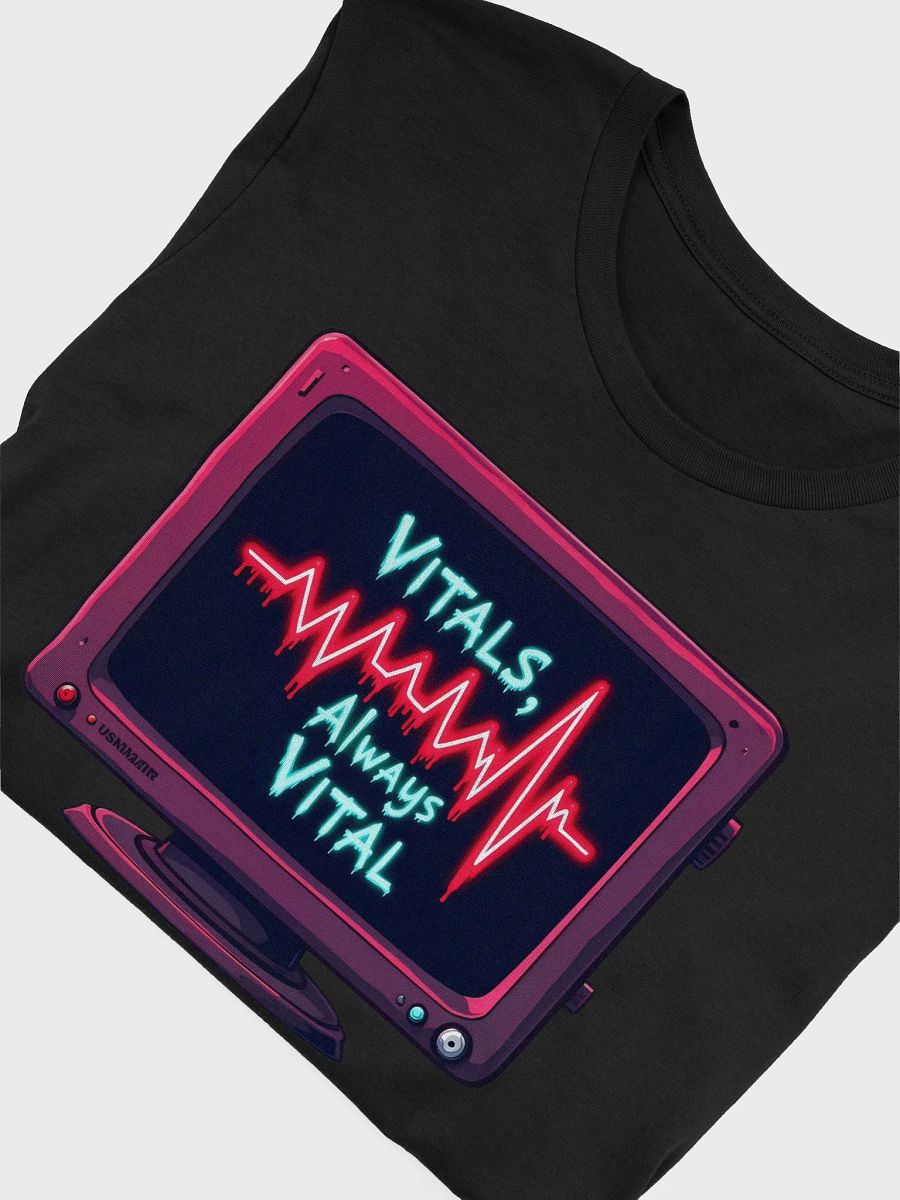 Vital Signs Monitor Graphic T-Shirt product image (52)