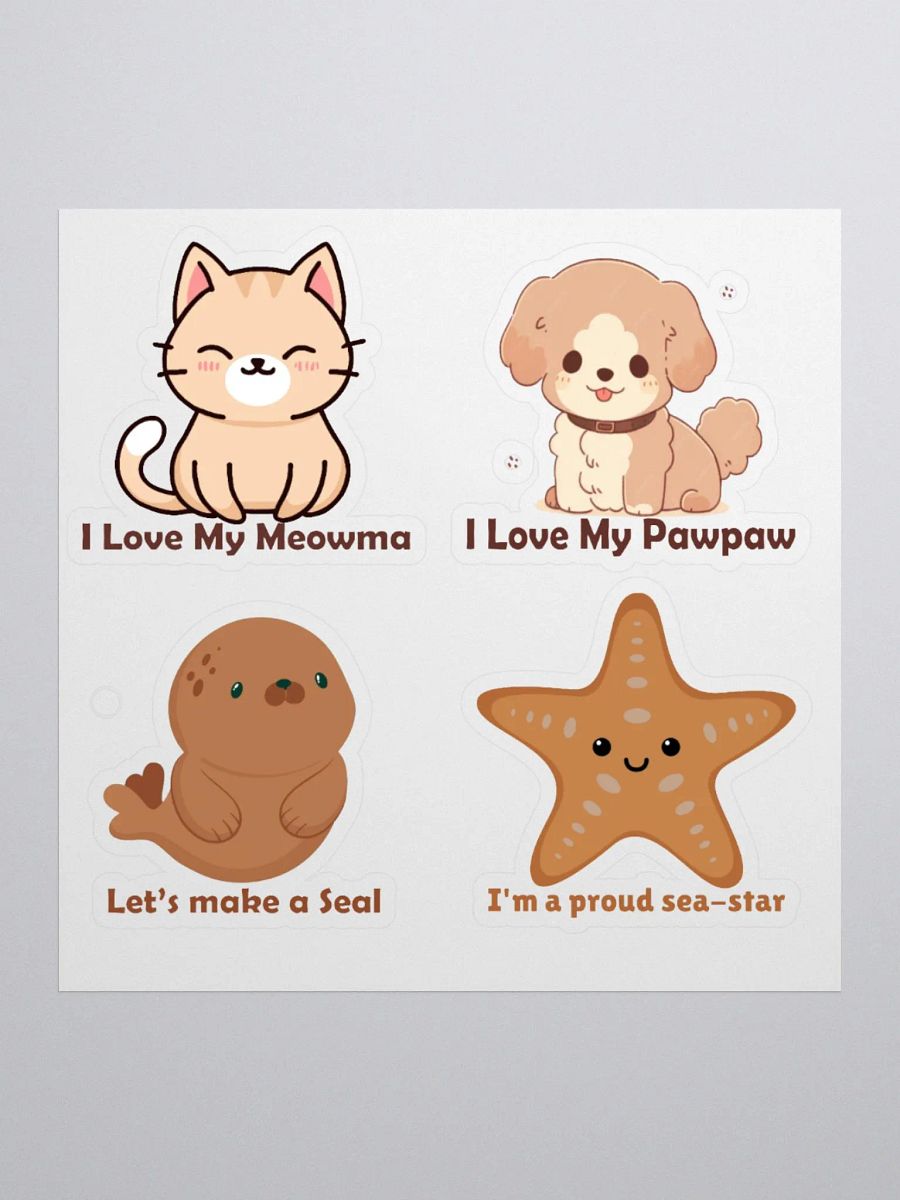 Family Pun Stickers product image (1)