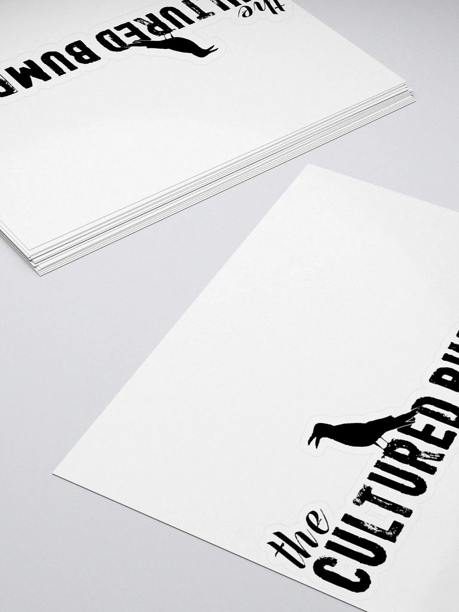 the CULTURED BUMPKIN sticker product image (4)