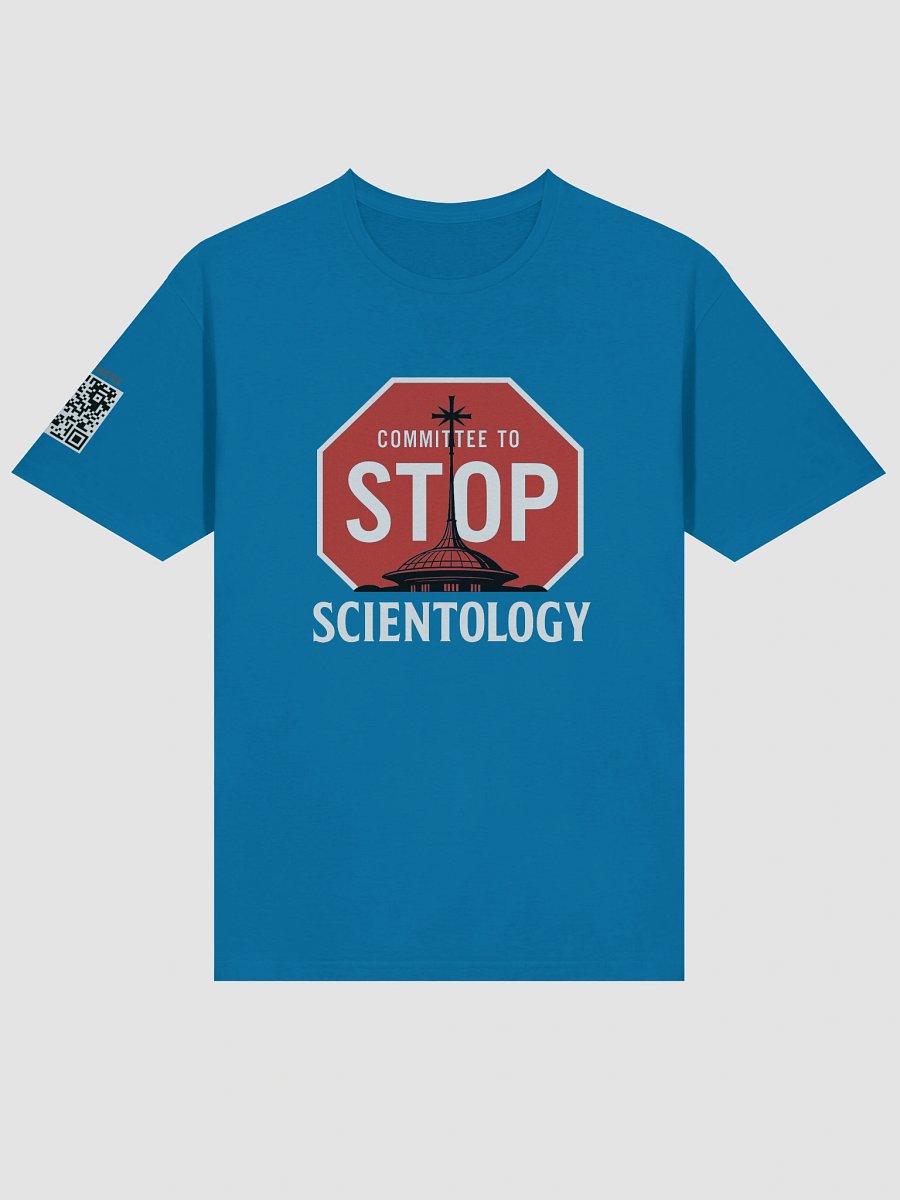 Committee to Stop Scientology T-Shirt Unisex Summer Colors product image (8)