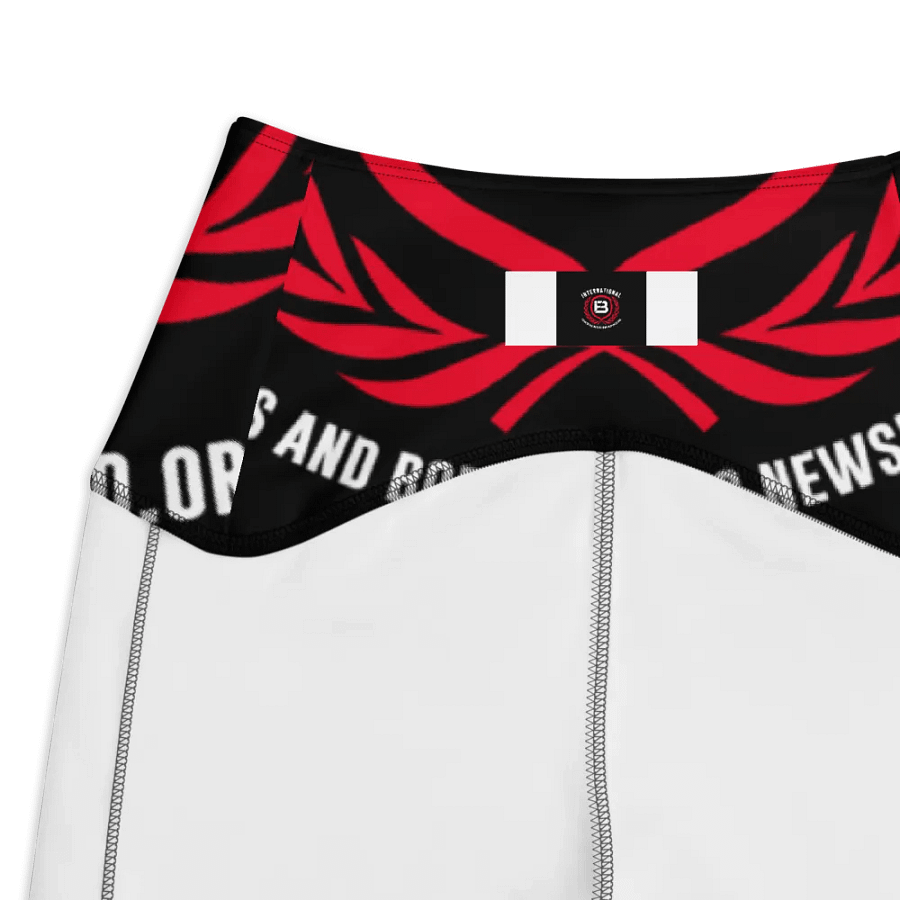 IFBNewsfeed.Org's All-Over Print Crossover Leggings with Pockets product image (4)